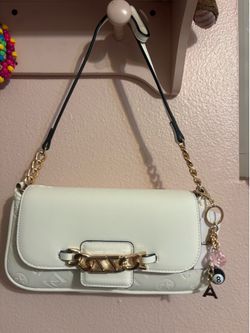 Aldo White over the shoulder purse