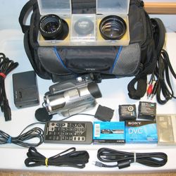 Panasonic 3CCD PV-GS120 Mini-DV Tape Video Camcorder Digital Cassette Playback Player Transfer