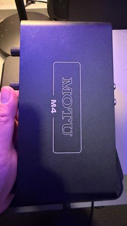 Audio interface “MOTU M4”