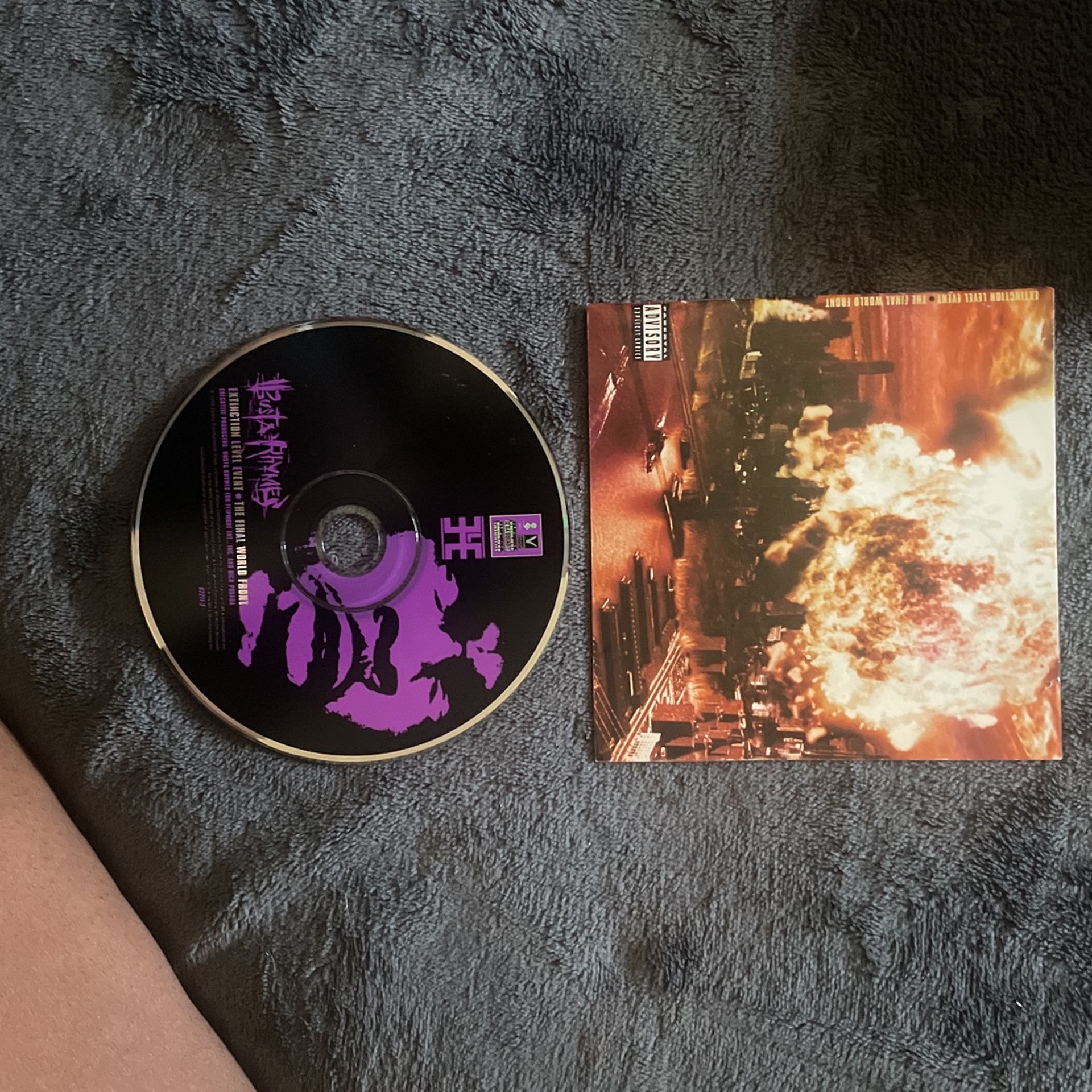 Music CD Busta Rhymes-Extinction Level Event The Final World Front