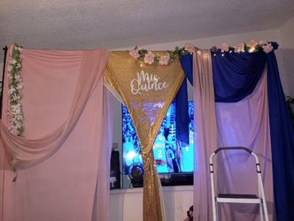 Blue / pink / gold curtains only!!ππ©·