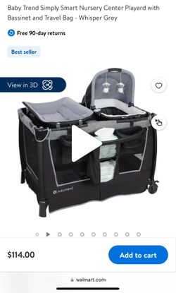 Baby Trend Simply Smart Nursery Center Playpen New for Sale in San  Bernardino, CA - OfferUp
