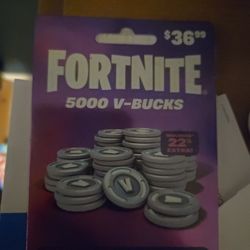 Fortnite V-bucks Gift card