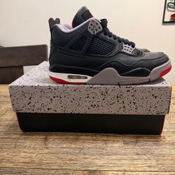 Jordan 4s  Reimagined Bred