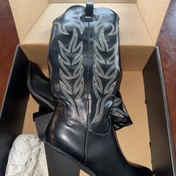 Fashion Nova Cowgirl Boots BRAND NEW