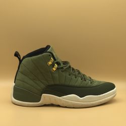 jordan 12 olive