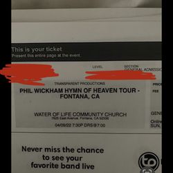 Phil Wickham Tickets