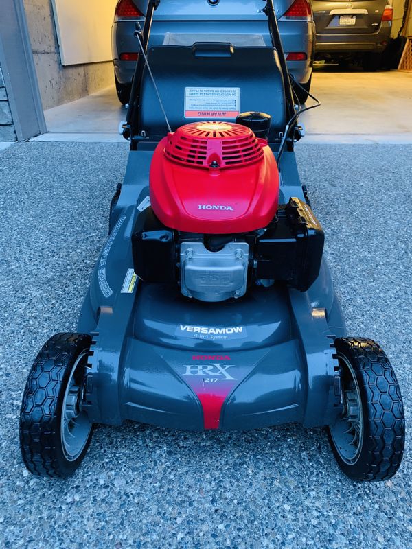Honda VERSAMOWER HRX217 TopEnd Series Great Condition for Sale in