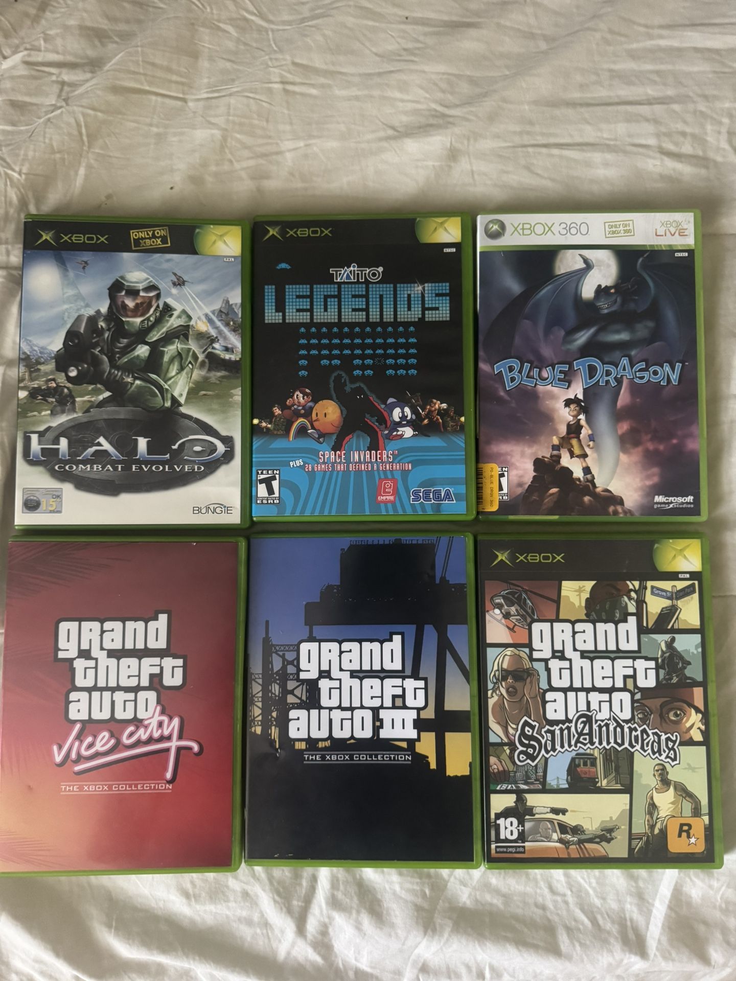 XBOX and PlayStation2 pS2 Games $15 (3for$30)