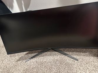 Acer - Nitro Gaming 34” Curved QHD 180Hz 1ms FreeSync Premium Gaming Monitor