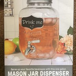 One gallon Mason Jar Dispenser