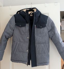 Levi's Youth Quilted Sherpa Puffer Jacket