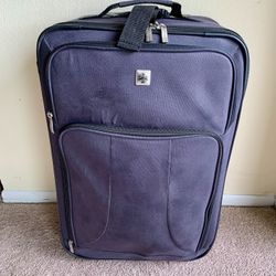Expandable Softside 25” Suitcase Luggage in Grey