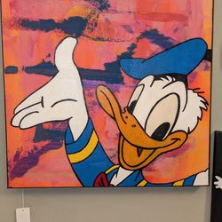 Donald Duck Character Painting 