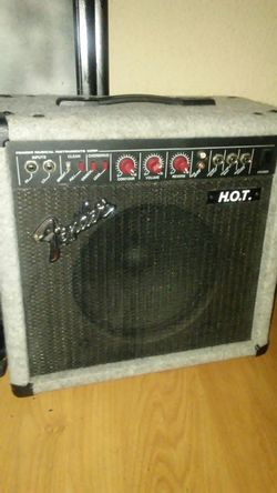 Fender 75watt amplifierr model hot
