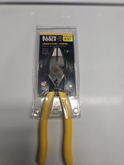 Klein Tools
9 in. High Leverage Side Cutting Pliers with Crimping Die