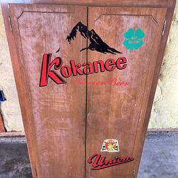 Kokanee Beer Cabinet