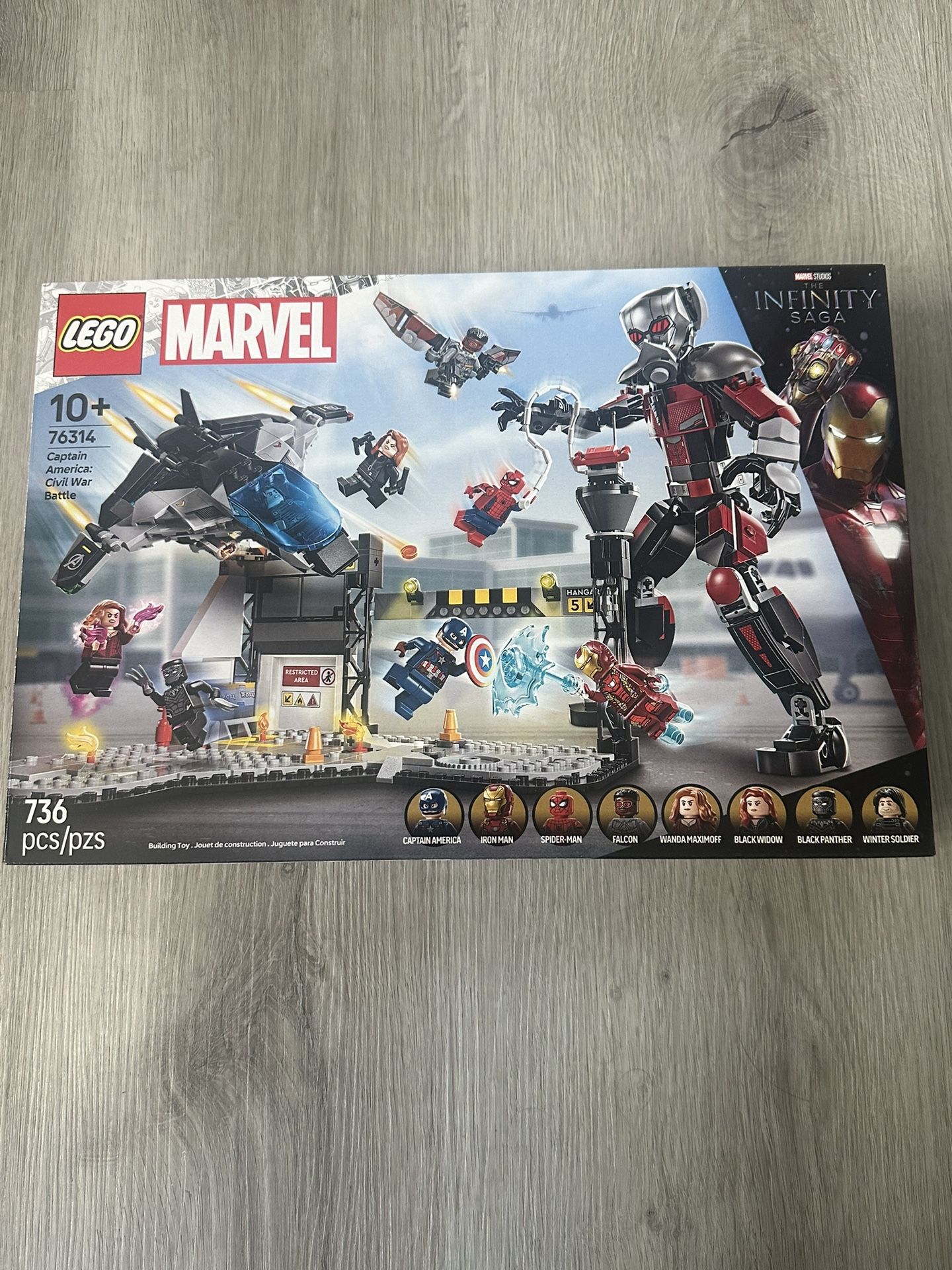 LEGO Marvel Captain America: Civil War Action Battle (76314)