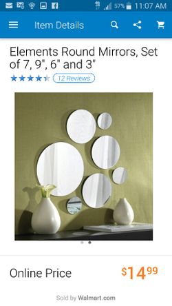 Circle mirrors