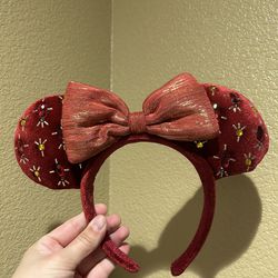 Ruby Red Mickey Ears
