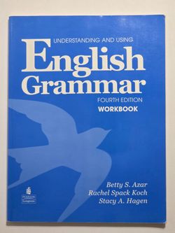 Understanding and Using English Grammar Workbook 4th Edition