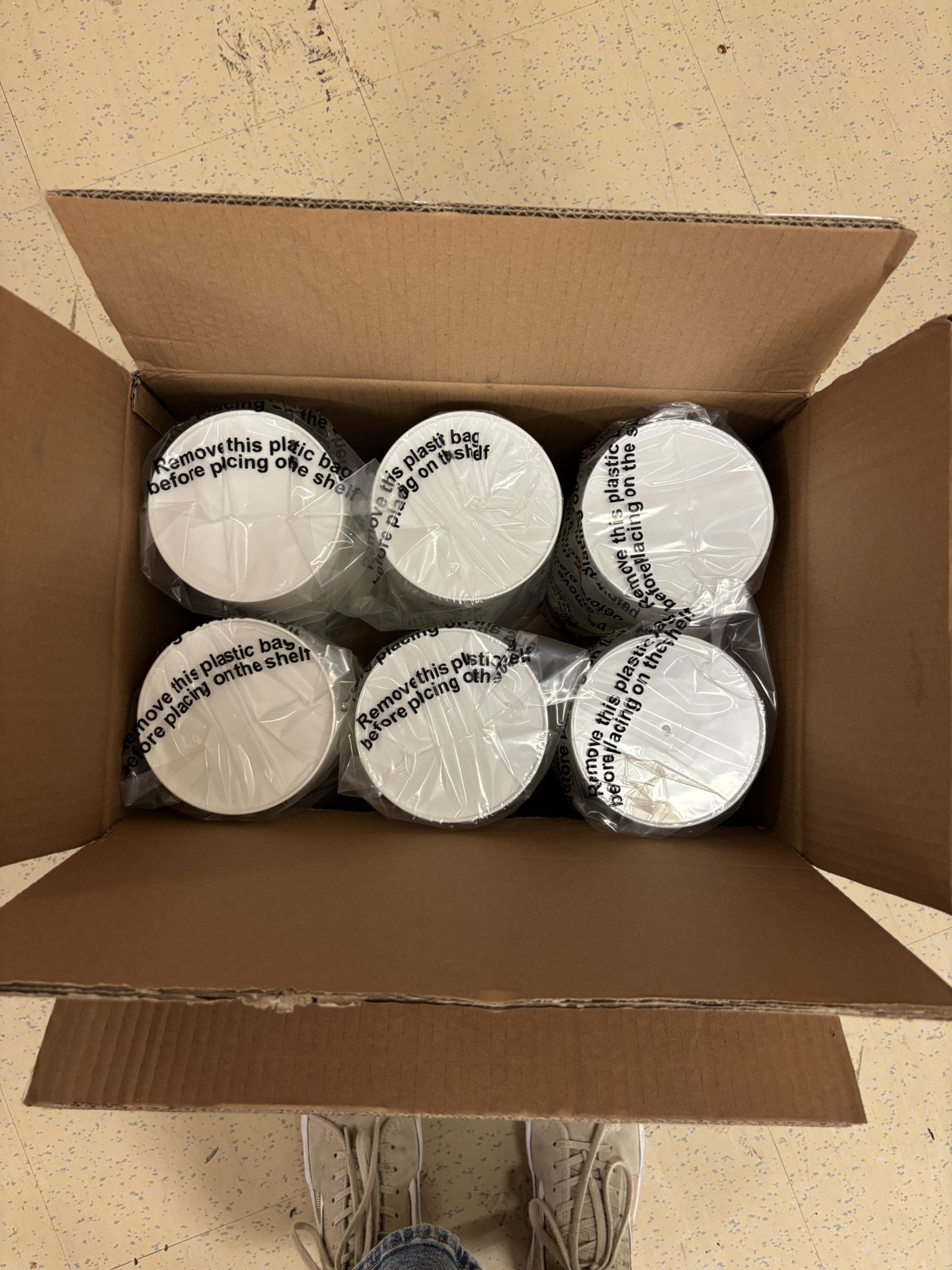 Bulk Lot – Wipe Containers (6 per Box, Brand New)