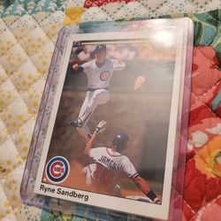 Ryne Sandberg 1(contact info removed) Upper Deck Baseball Cards Lot Of 6 Cards 