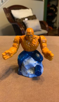 MARVEL Fantastic Four THE THING THUNDERCLAP FIGURE 2005 Burger King 3 1/2"