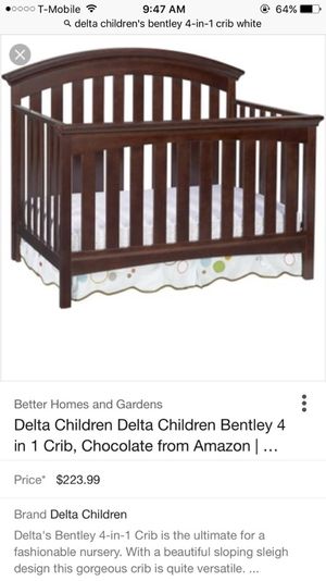 Delta Children Bentley 4 In 1 Crib Excellent For Sale In Kent