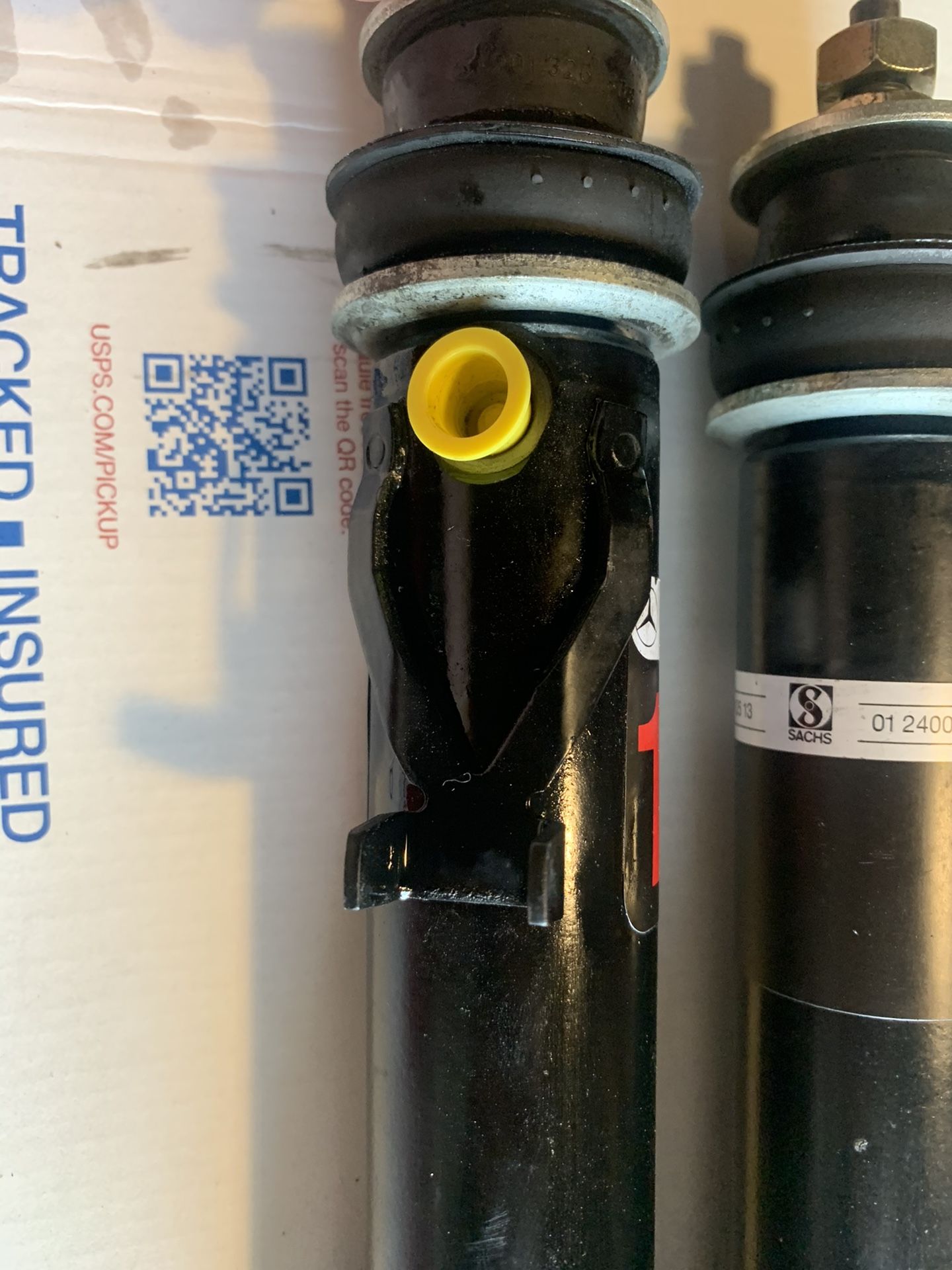 Mercedes W201 190E 2.3-16 Rear Hydraulic ShockSet With Pressure Hoses And Lines