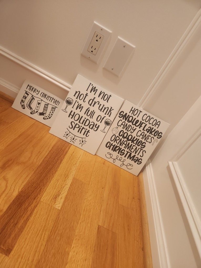 $1.00 Each Christmas Signs Messages