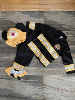 Disney Store Mickey  Mouse Fire Fighter Costumes, 2 Available 