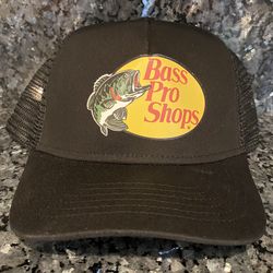New Black BASS PRO SHOPS trucker Mesh SnapBack Hat Cap for Sale in Upland,  CA - OfferUp