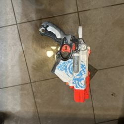 Nerf Disc Gun White
