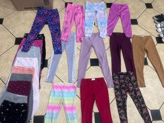 Size 7/8 girls leggings $2-$5 each! Have some high quality athletic thick ones