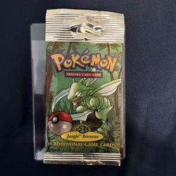 Pokemon Card - Jungle - Booster Pack - Scyther Artwork for Sale in Katy, TX  - OfferUp