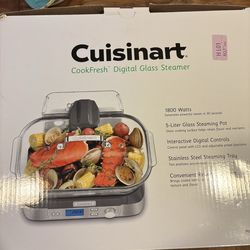 Cuisinart Cookfresh Digital Glass Steamer 5L