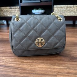 Authentic Tory Burch Convertible Shoulder Crossbody Bag Purse