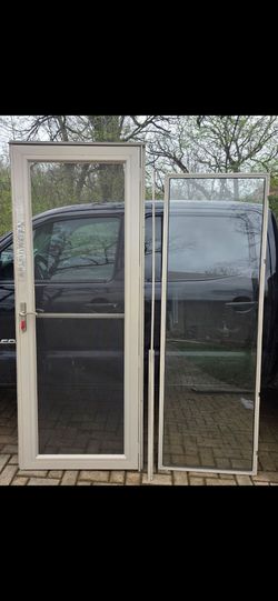 Anderson screen door & Pella window