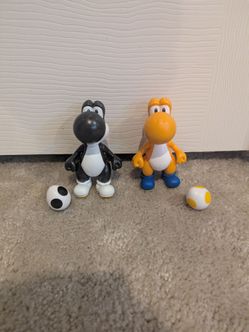 Jack's pacific black yoshi and orange yoshi