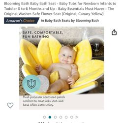 Baby Bath Seat