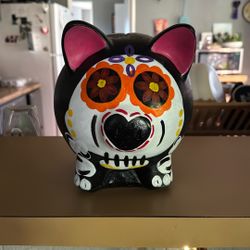 Calavera Piggy Bank