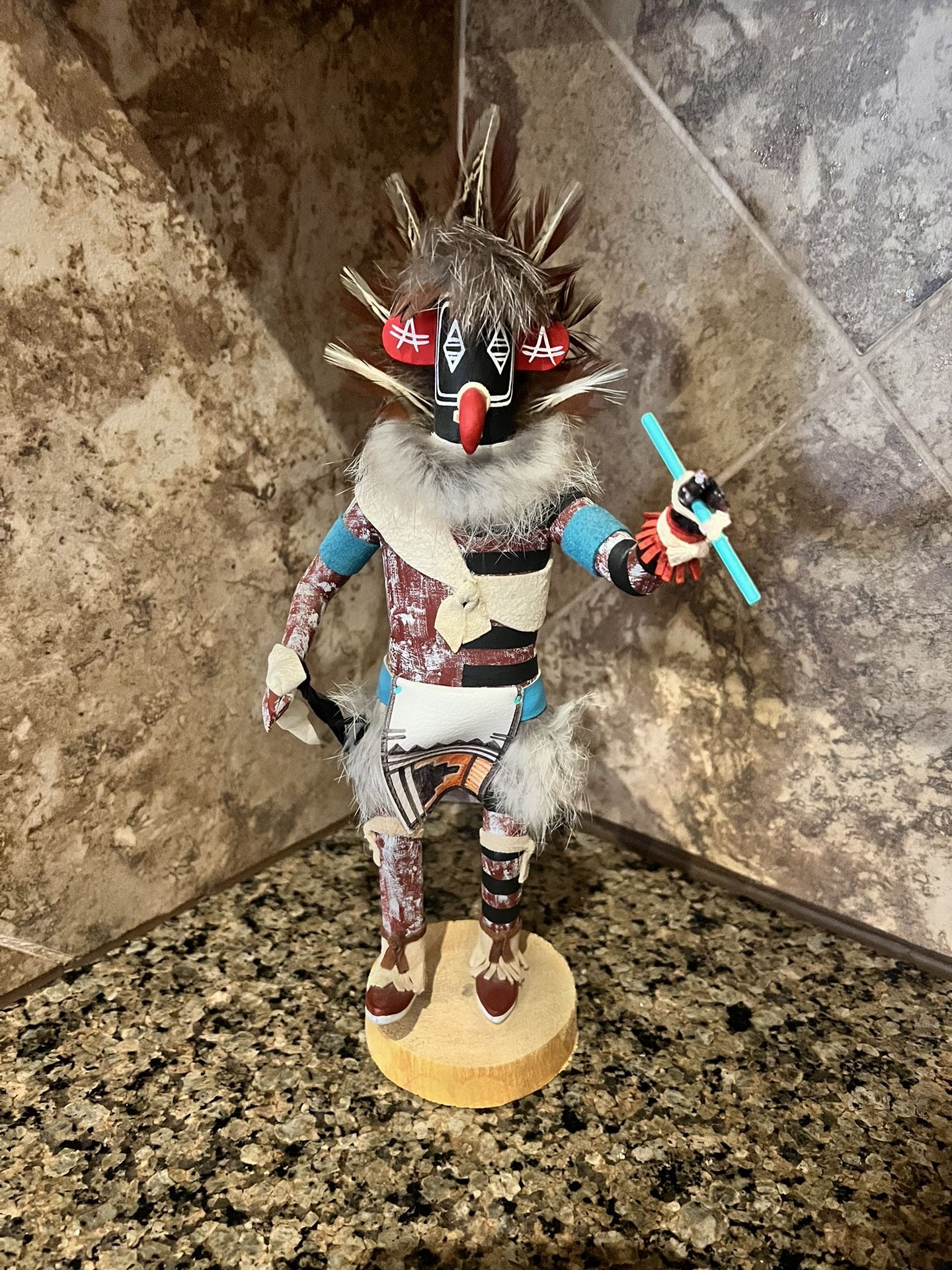 Left-Handed Katsina (Kachina) Doll