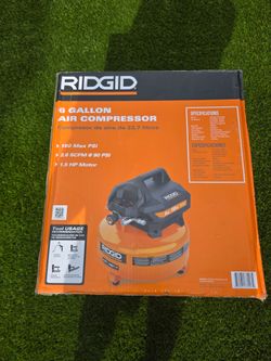 RIDGID 6 Gallon Air Compressor