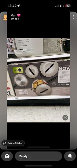Nova Pots And Pans Set $120 Obo