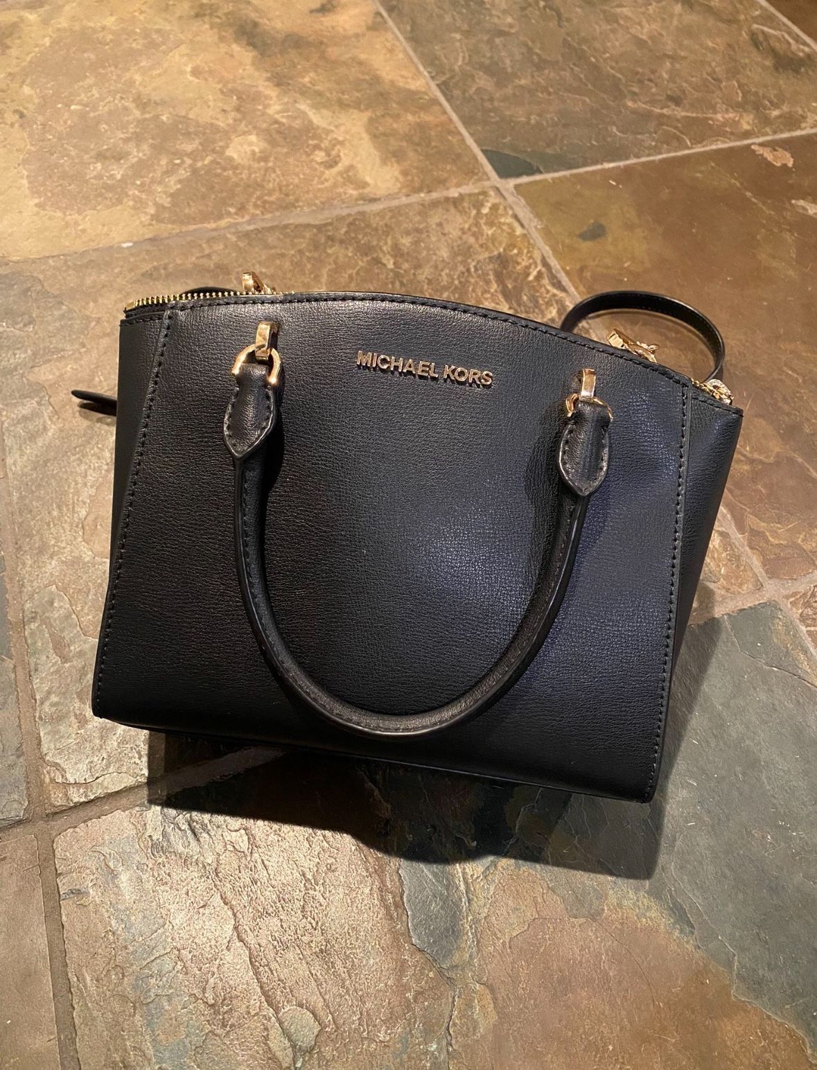 Michael Kors Medium Black Crossbody Bag