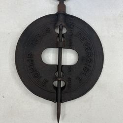 antique Griswold cast iron stove pipe damper 