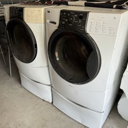 Kenmore front load washer and dryer matching set 
