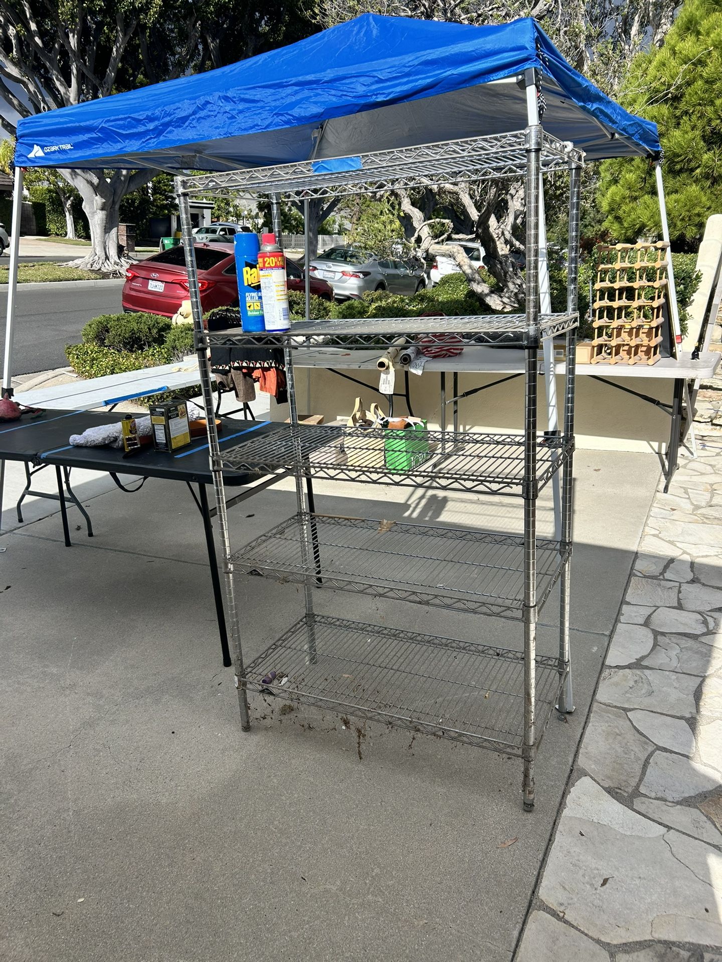 Shelf Wire Dim 36”x18”x62”