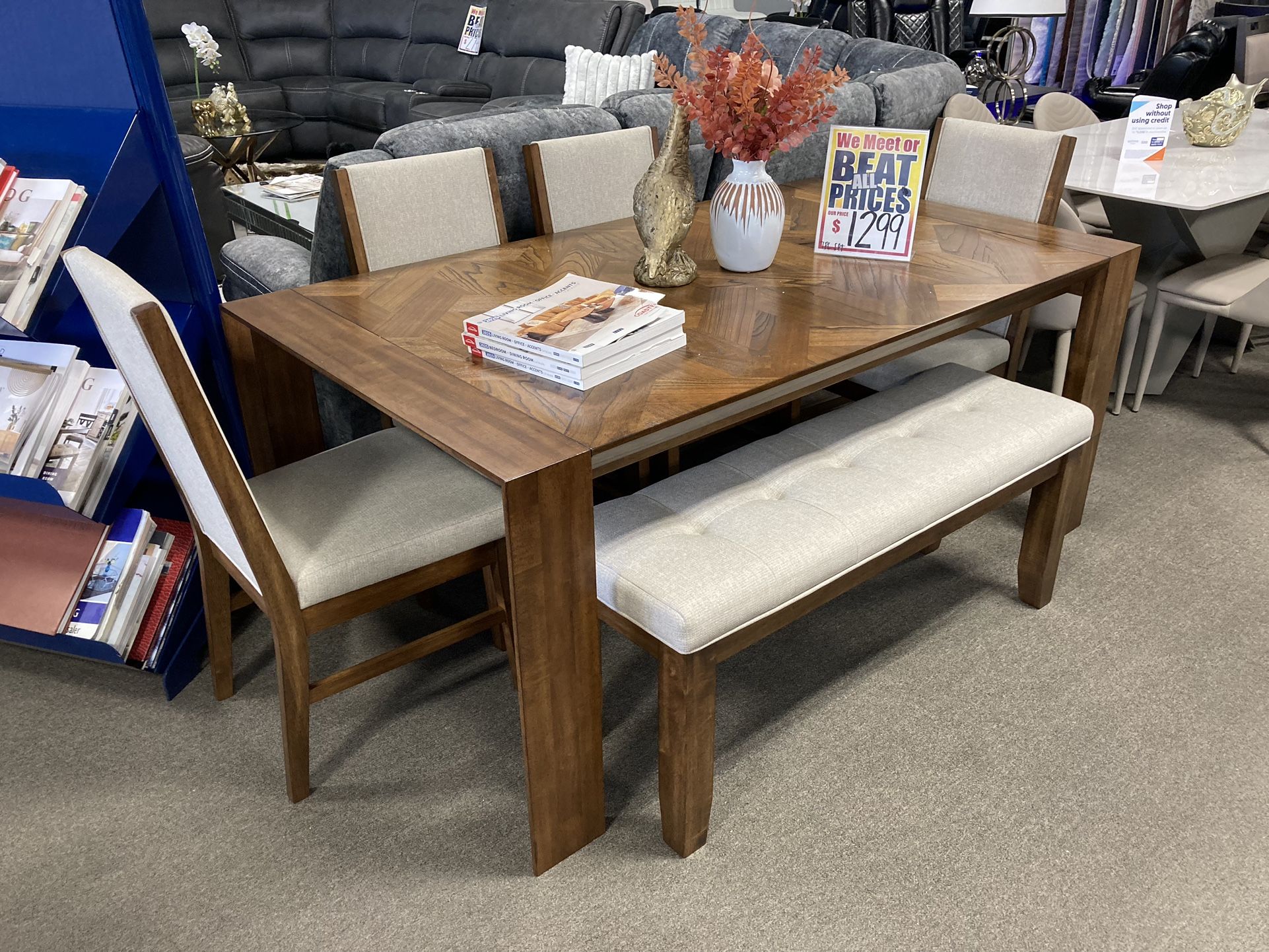 Beautiful Dining Set! $1,199! Easy Financing! π₯π±β